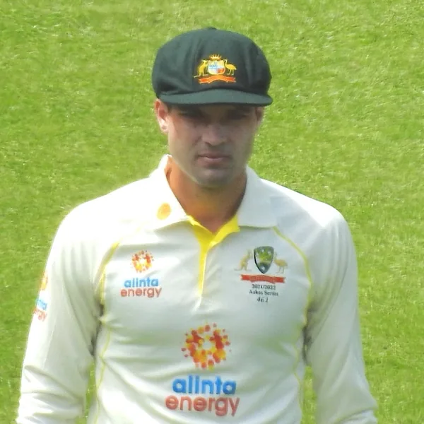 Alex Carey portrait in Australia Test match shirt