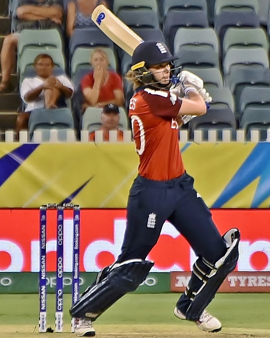 Amy Jones batting for England against South Africa at the 2020 Women's T20 World Cup Amy Jones batting for England against South Africa at the 2020 Women's T20 World Cup
