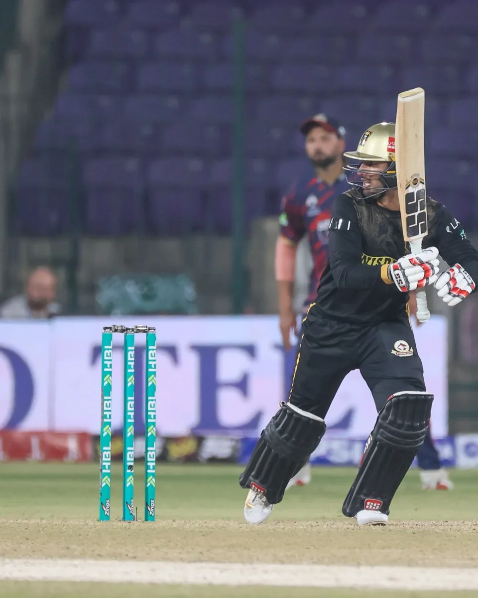 Muhammad Irfan Khan portrait in Official Hyderabad Kingsmen HBL PSL 11 playing shirt