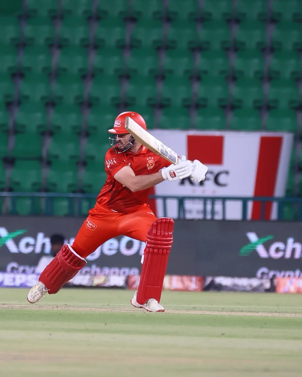 Andries Gous portrait in Official Islamabad United HBL PSL 11 playing shirt