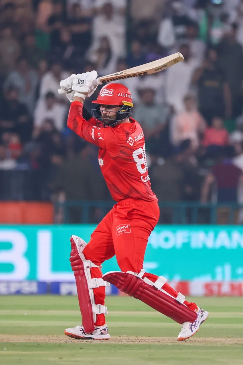 Devon Conway portrait in Official Islamabad United HBL PSL 11 playing shirt