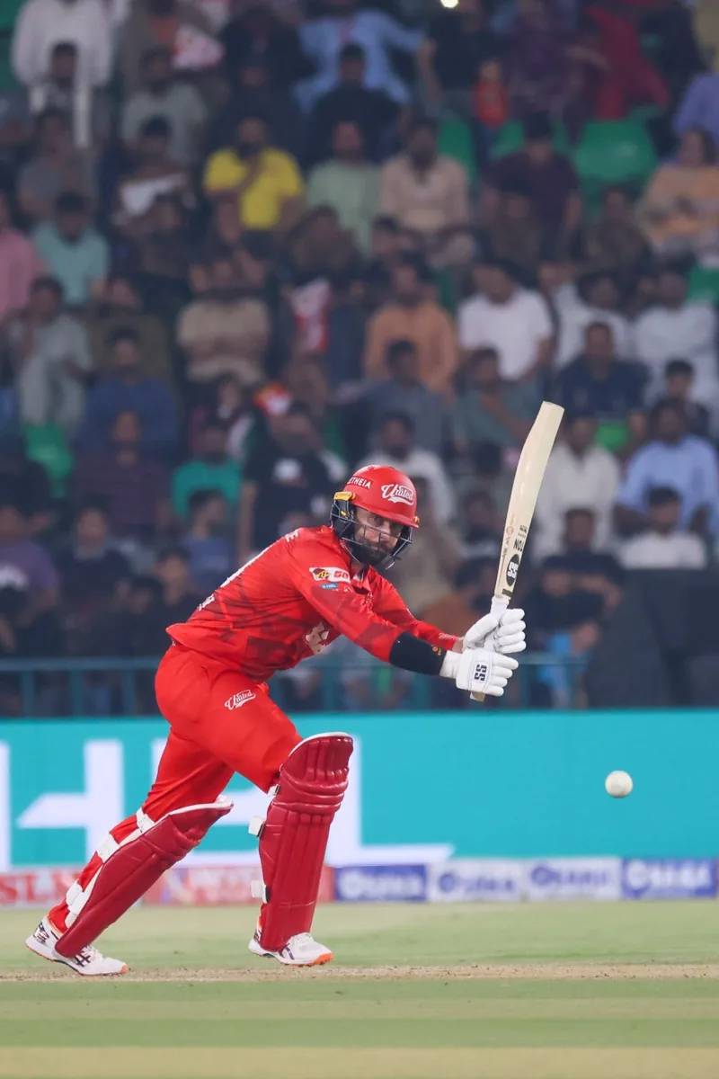 Haider Ali portrait in Official Islamabad United HBL PSL 11 playing shirt