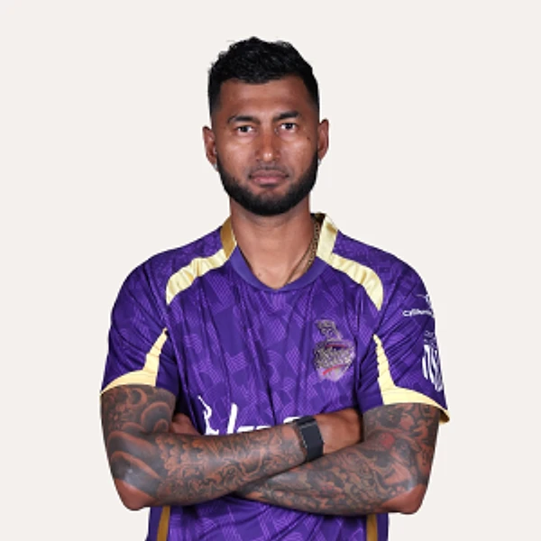 Kristopher Ramsaran portrait in Official Los Angeles Knight Riders 2026 squad shirt Kristopher Ramsaran portrait in Official Los Angeles Knight Riders 2026 squad shirt