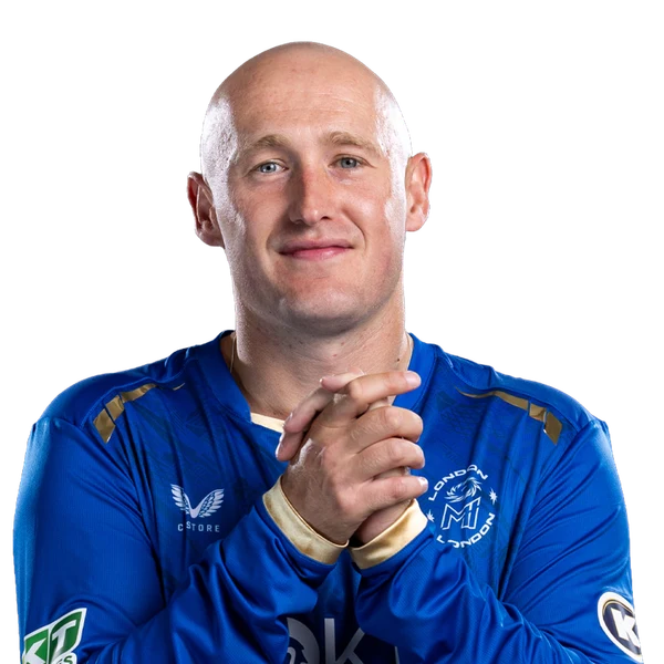 Callum Parkinson portrait in Official MI London 2026 squad shirt