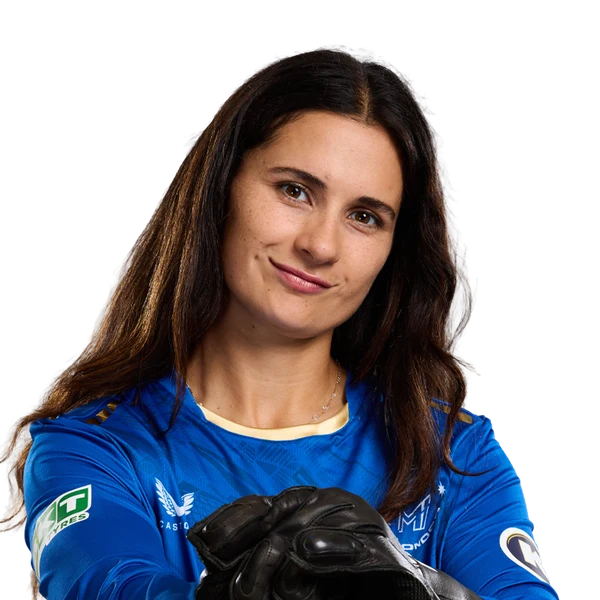 Kira Chathli portrait in Official MI London 2026 squad shirt