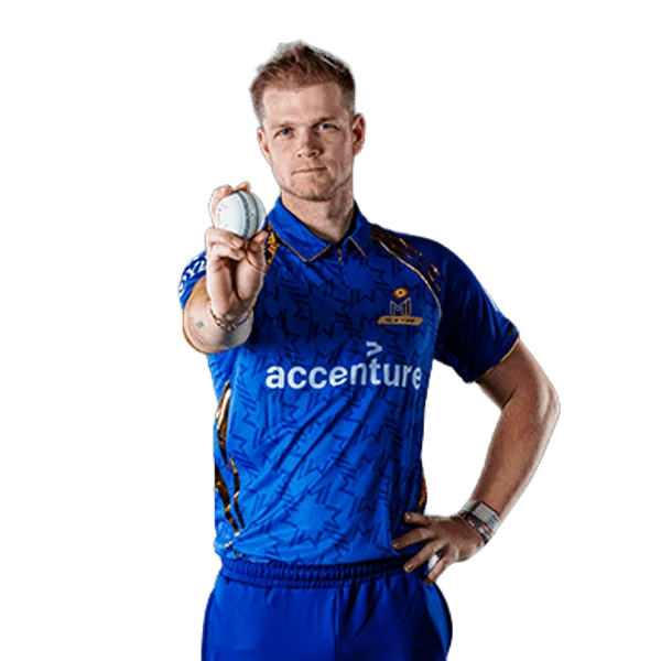 Corbin Bosch portrait in Official MI New York 2026 squad shirt