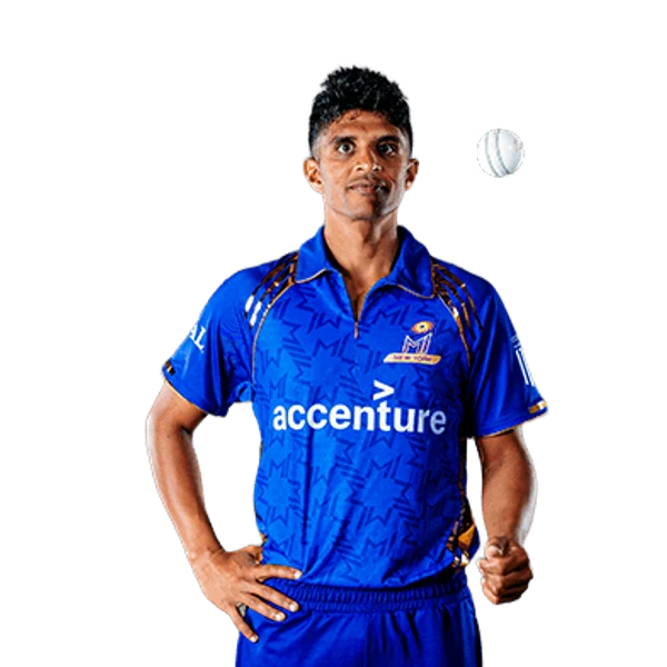 Nosthush Kenjige portrait in Official MI New York 2026 squad shirt
