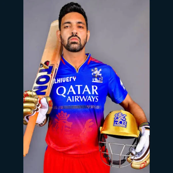 Swapnil Singh portrait in Verified professional cricket playing shirt