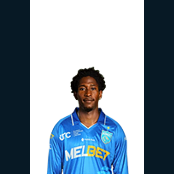 Darron Nedd portrait in Official Saint Lucia Kings squad shirt