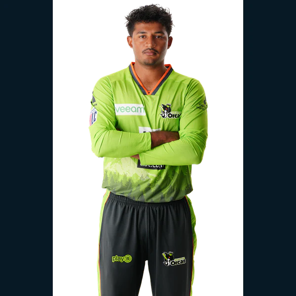 Ayan Desai portrait in Official Seattle Orcas 2026 squad shirt