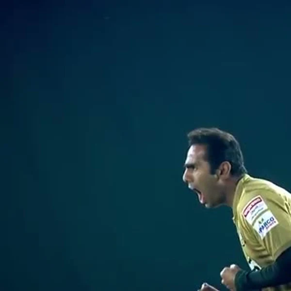 Mohammad Ali portrait in Official Sialkot 2026 National T20 shirt