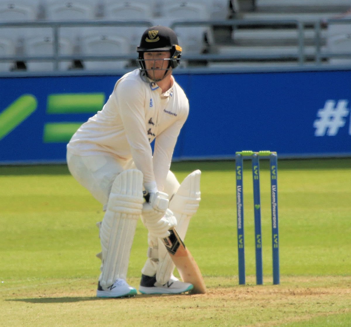 Tom Alsop batting for Sussex in a first-class match in 2023 Tom Alsop batting for Sussex in a first-class match in 2023