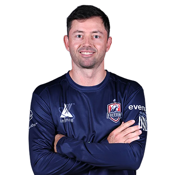 Ian Holland portrait in Official Washington Freedom squad shirt