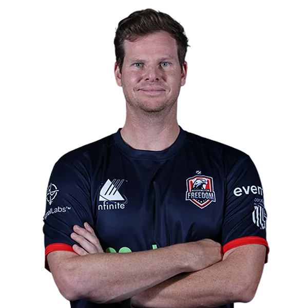 Steve Smith portrait in Official Washington Freedom squad shirt