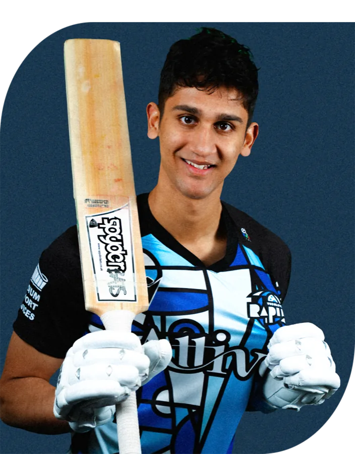 Rehaan Edavalath portrait in Official Worcestershire 2026 men's squad portrait