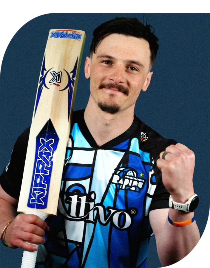 Rob Jones portrait in Official Worcestershire 2026 men's squad portrait
